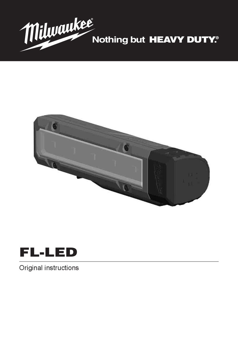 Milwaukee FL-LED Original instructions