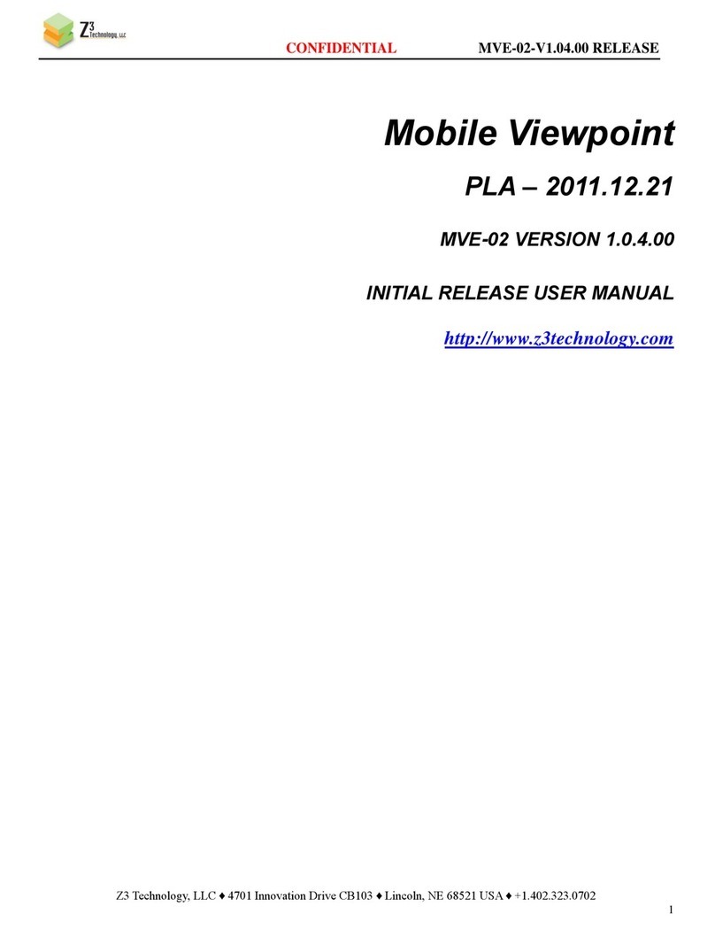 Z3 Technology Z3-DM368-APP manual Z3 Technology Z3-DM368-APP manual