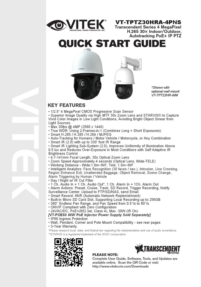 Vitek Transcendent VT-TPTZ30HRA-4PNS User manual Vitek Transcendent VT-TPTZ30HRA-4PNS User manual
