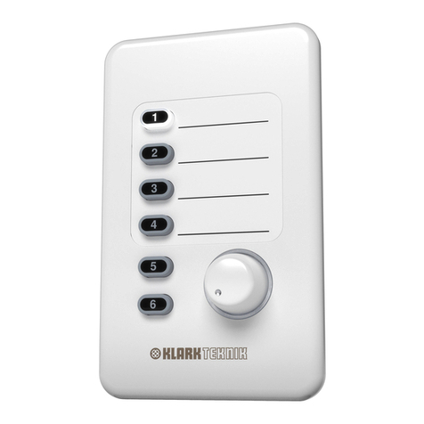 Klark Teknik CP8000UL quick start guide