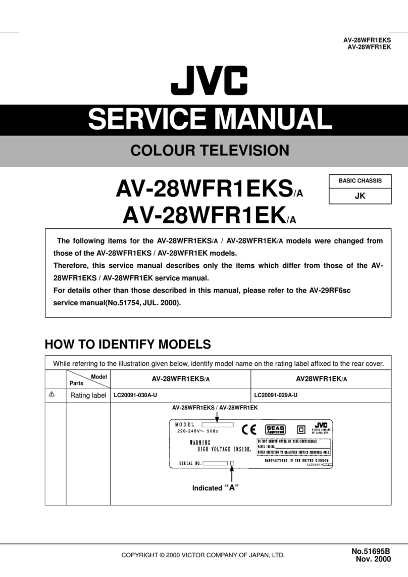 JVC AV-28WFR1EKS/A User manual
