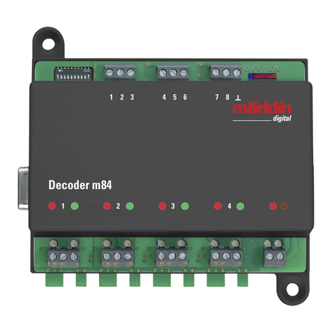 Marklin Digital m84 Setting manual