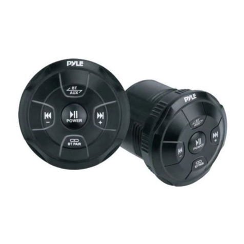 Pyle Power Sports PLMRBT19 user manual