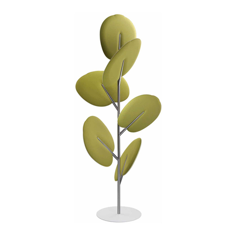 Caimi Brevetti Botanica Totem 7LT6S Series Assembly instructions