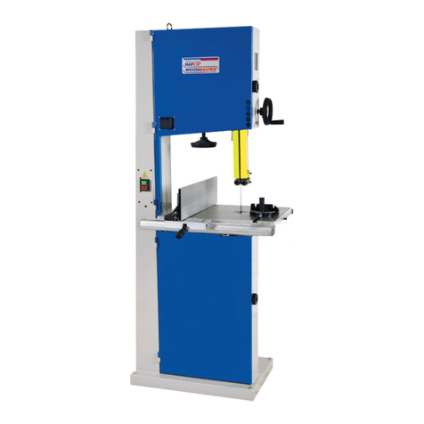 Hafco Woodmaster BP-430A Operation manual