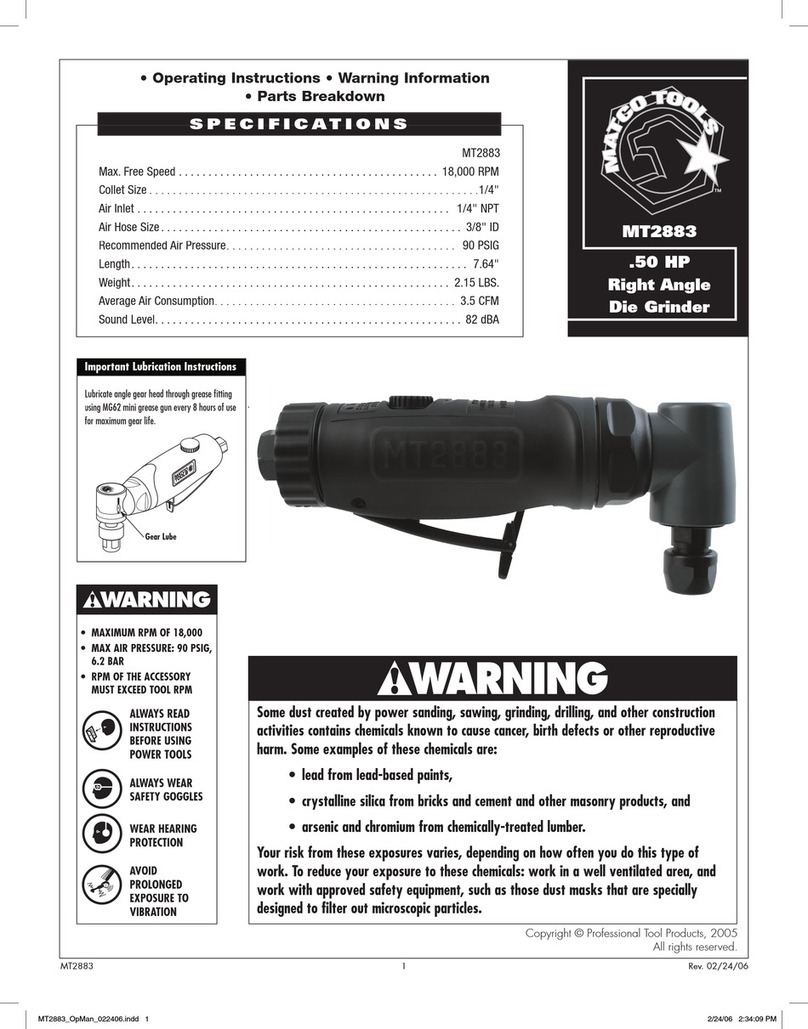Matco MT2883 manual
