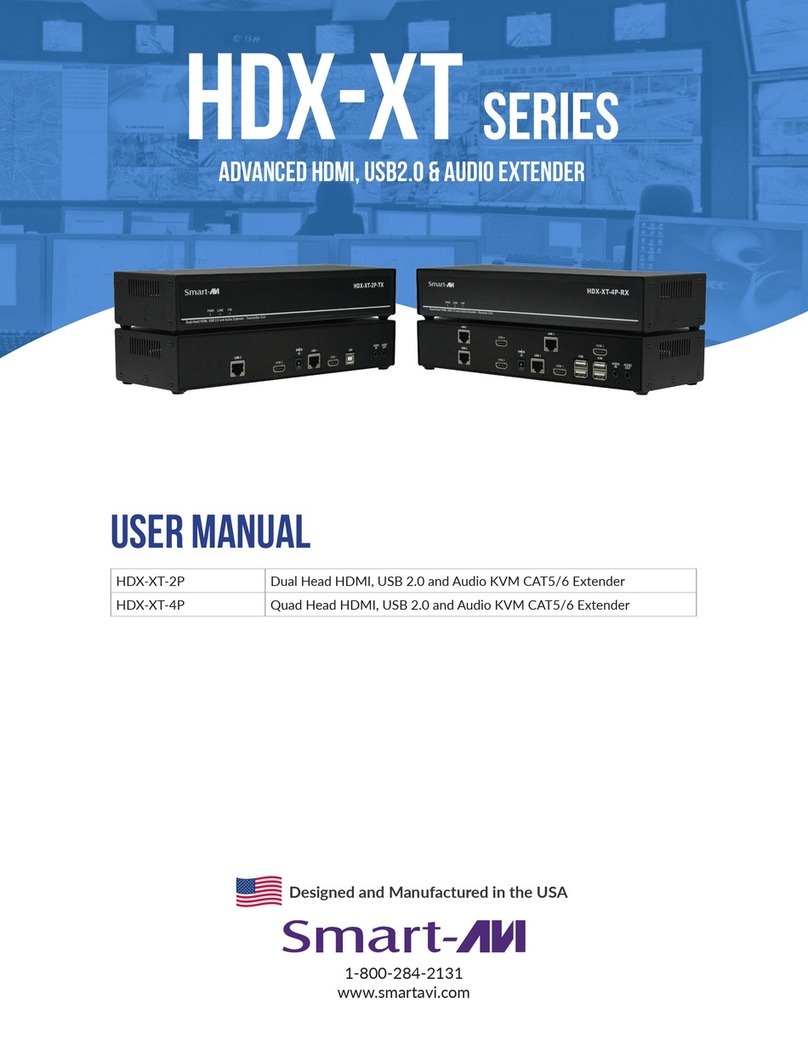 SMART-AVI HDX-XT Series user manual