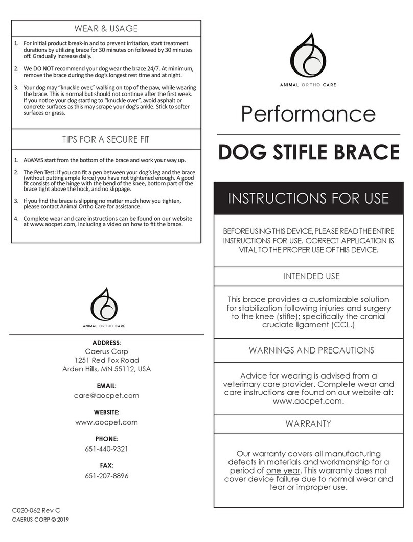 Caerus Performance Instructions for use