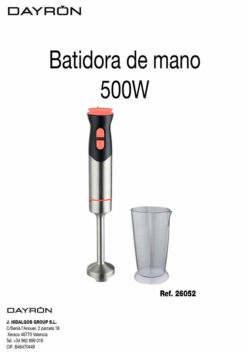 DAYRON 26052 manual