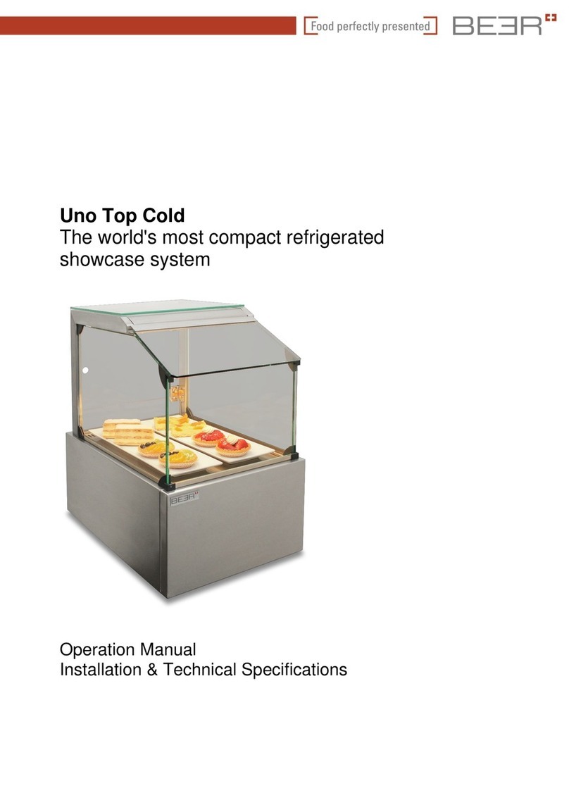 BEER Uno Top Cold Operation manual