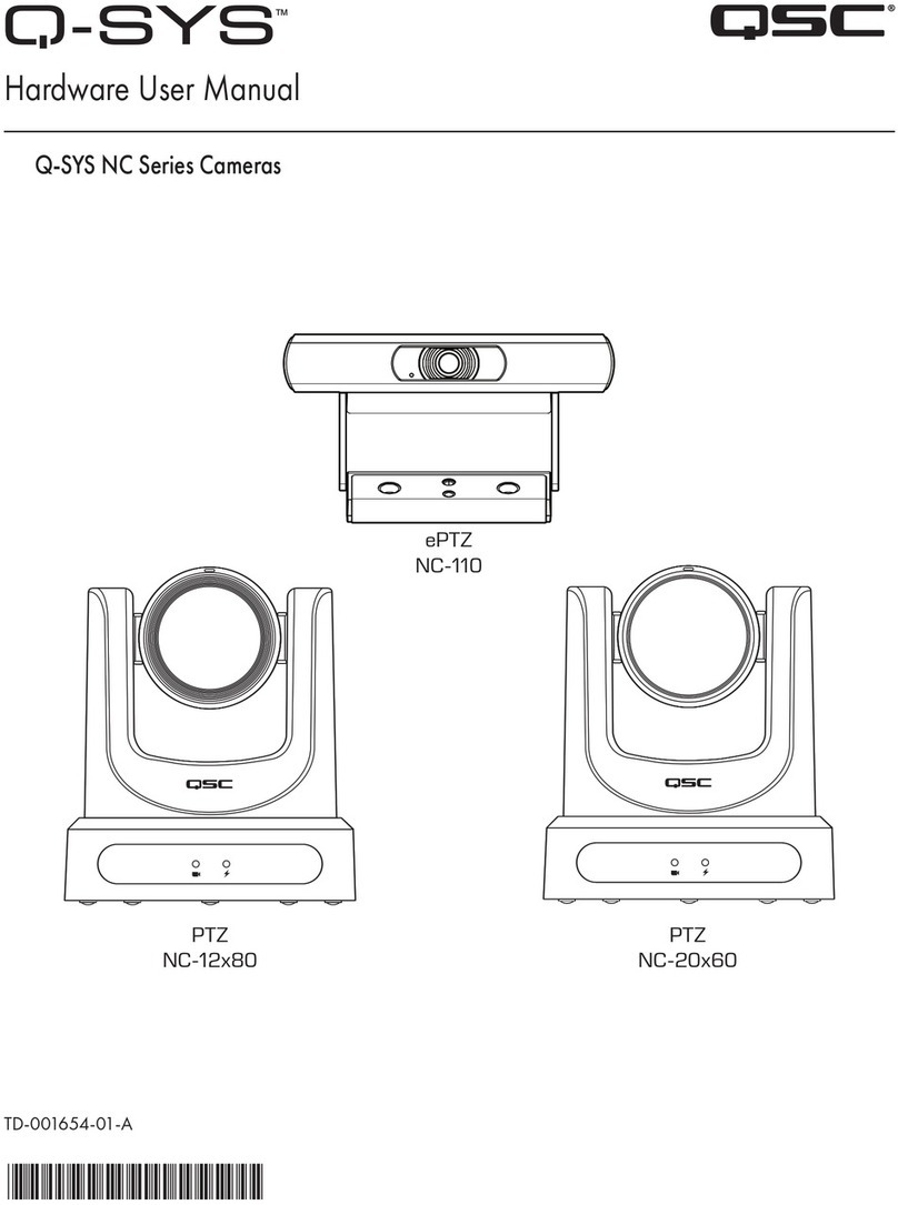 QSC Q-SYS NC Series user manual