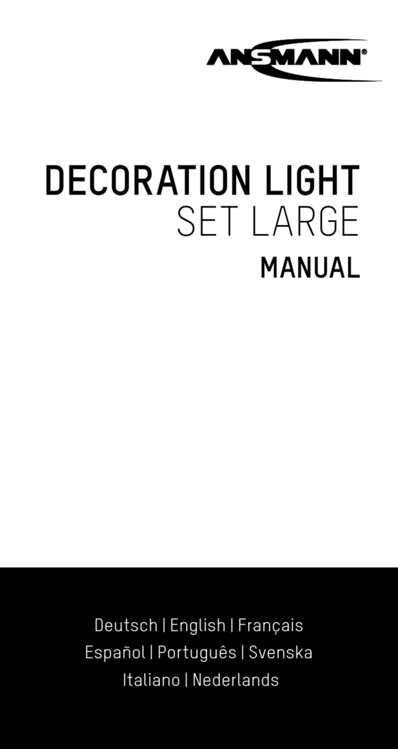 ANSMANN 1600-0301 User manual