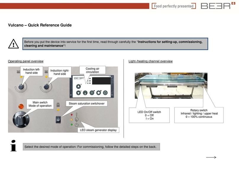BEER Vulcano User manual