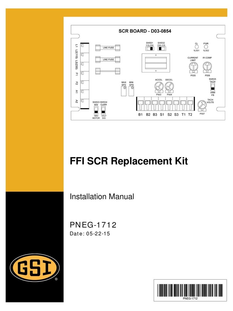 GSi FFI SCR User manual GSi FFI SCR User manual