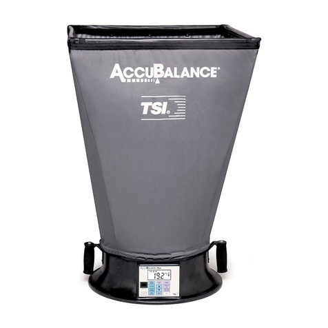 TSI Instruments AccuBalance 8370 Operation manual