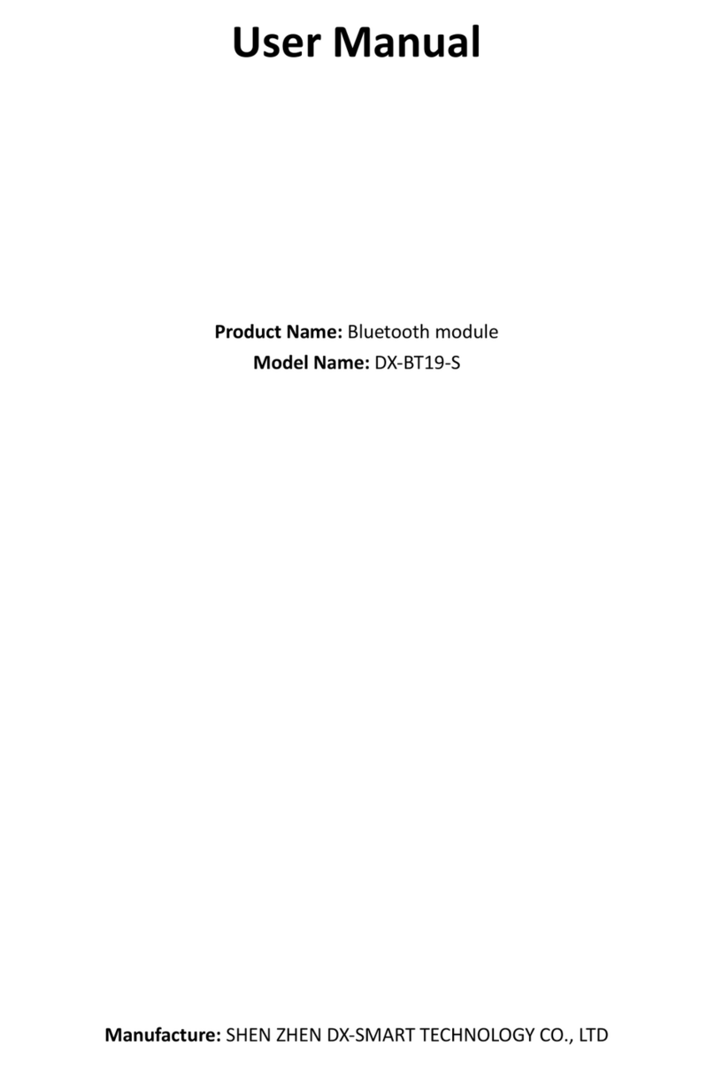 DX DX-BT19-S user manual