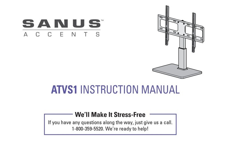 Sanus ATVS1 instruction manual