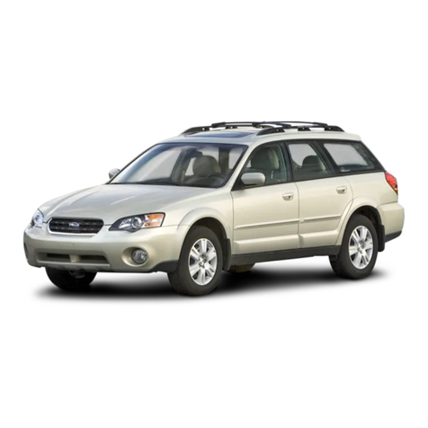 Subaru Legacy Outback 2006 owner's manual
