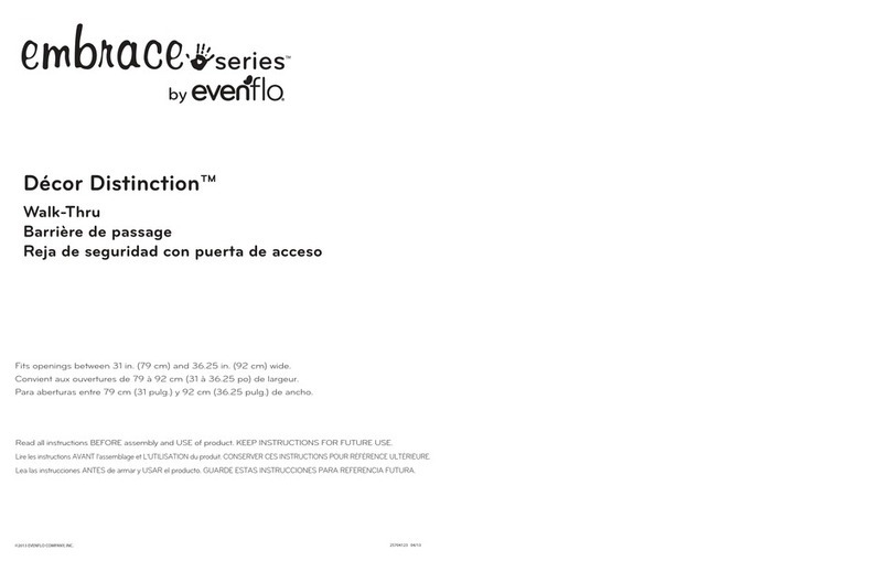 Evenflo Decor Distinction Embrace Series User manual