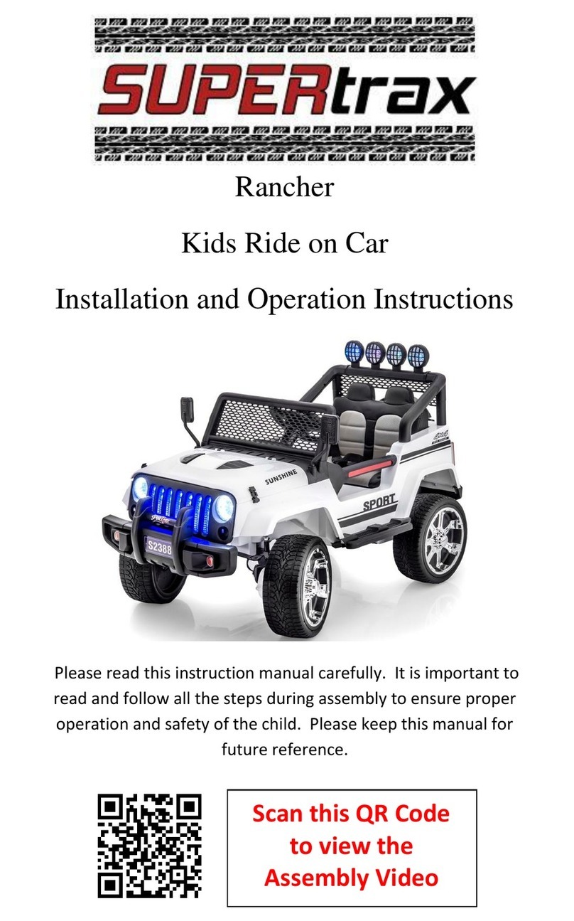 Supertrax Rancher Installation and operation instructions