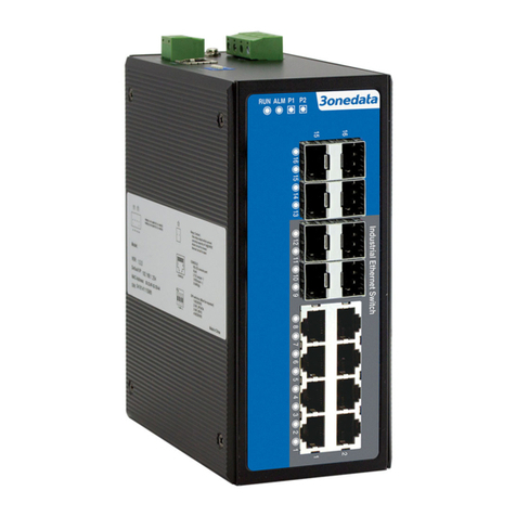 3One data IES7116G-8GS Series User manual