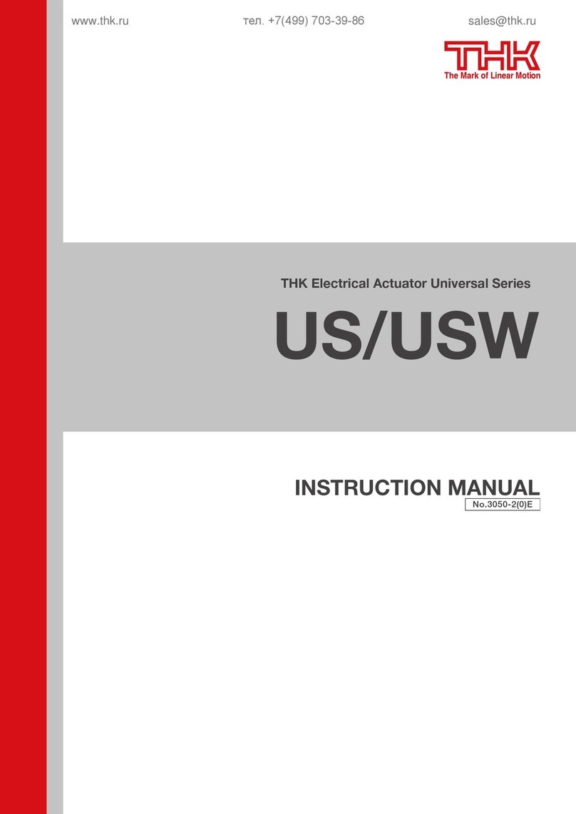 THK US instruction manual