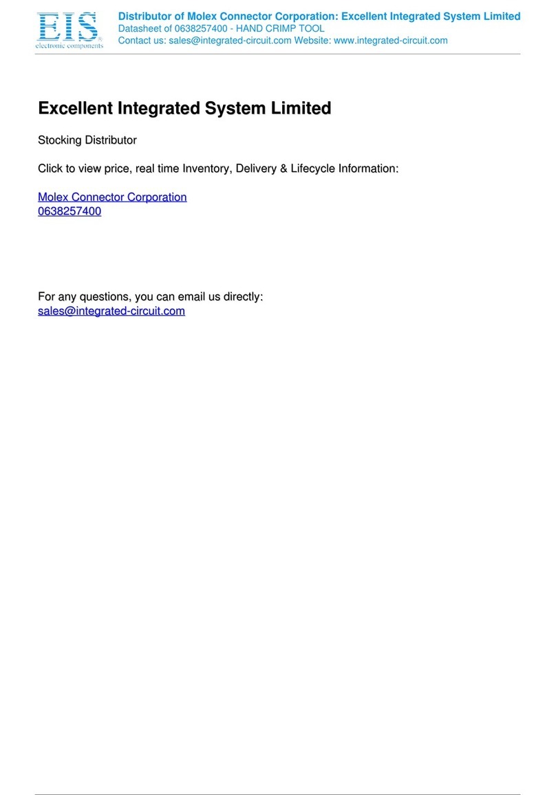 molex 63825-7470 User guide