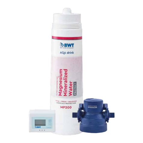 BWT AQA drink Magnesium Mineralized Water Protect... User manual