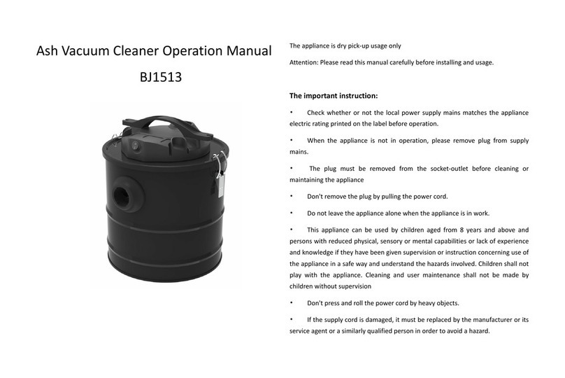 TOPMAQ BJ1513 User manual