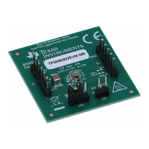 Texas Instruments TPSM8282xEVM-080 user guide
