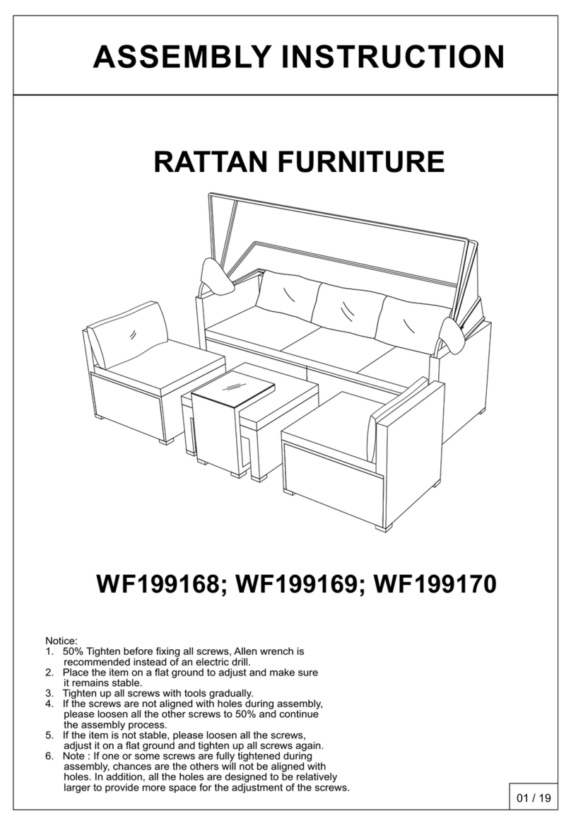RATTAN WF199168 User manual