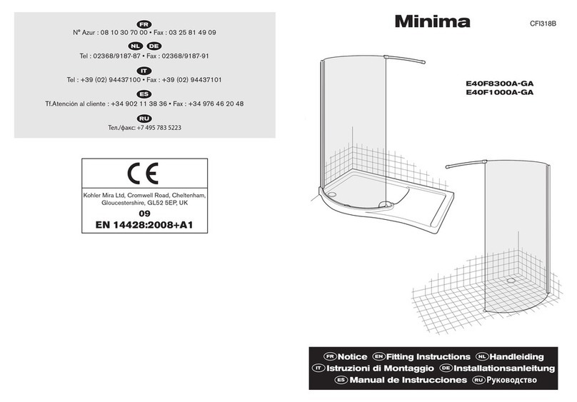 Minima E40F8300A-GA Fitting instructions