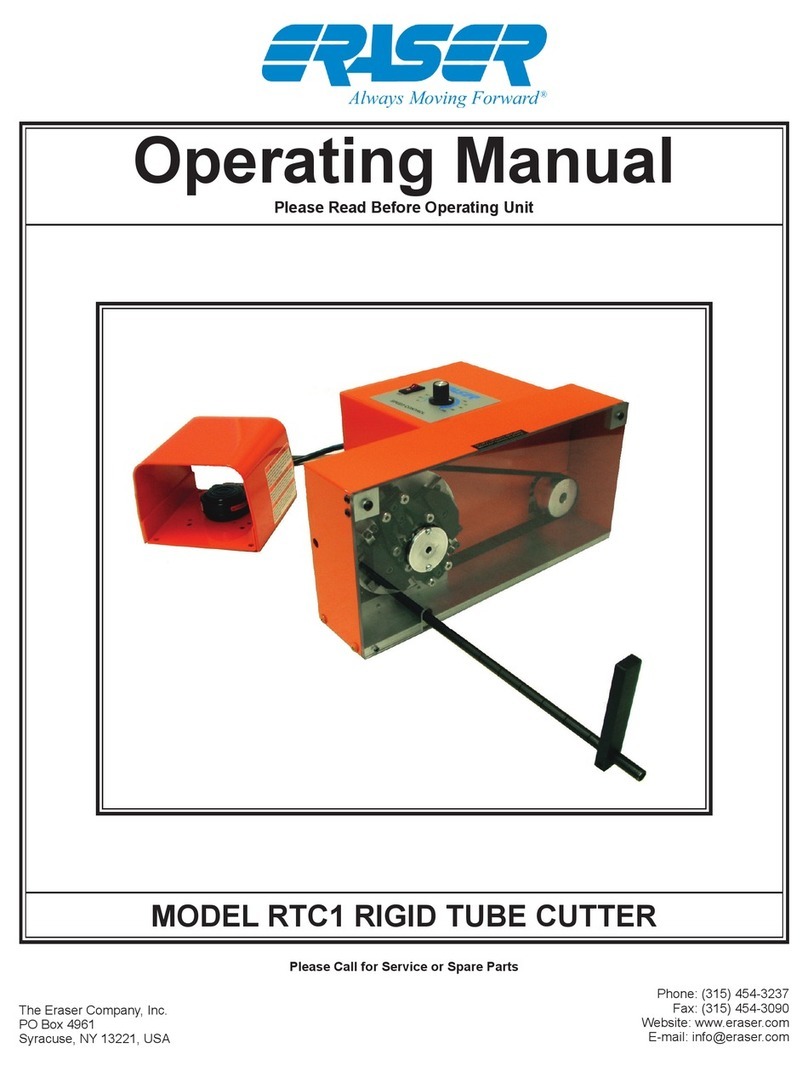 Eraser RTC1 User manual