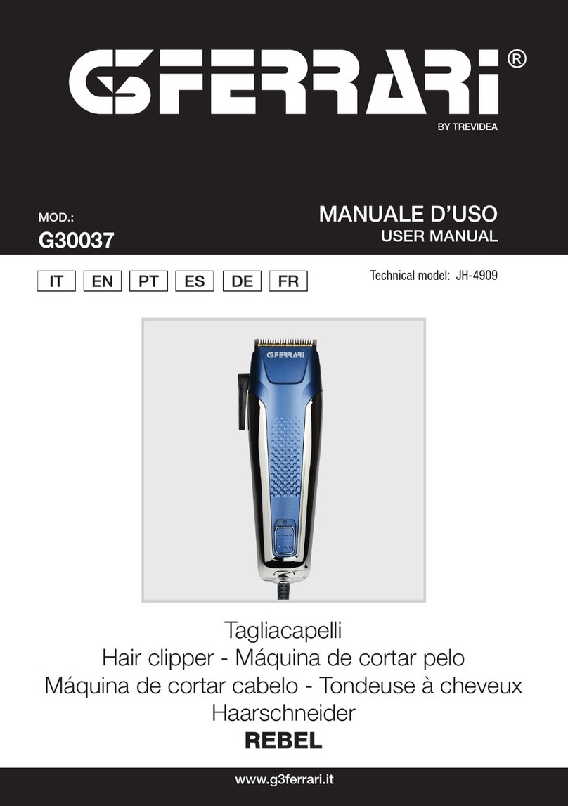 G3 Ferrari REBEL G30037 user manual