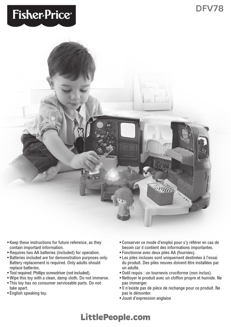 Fisher-Price DFV78 User manual