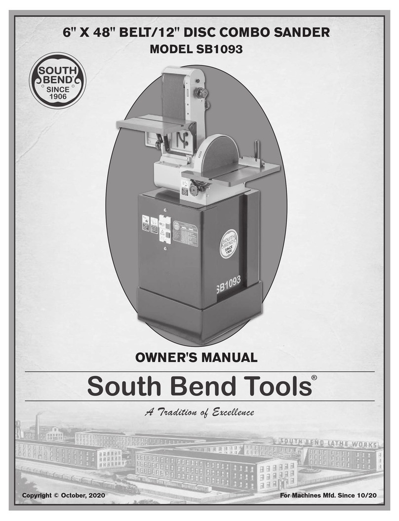Southbend SB1093 owner's manual