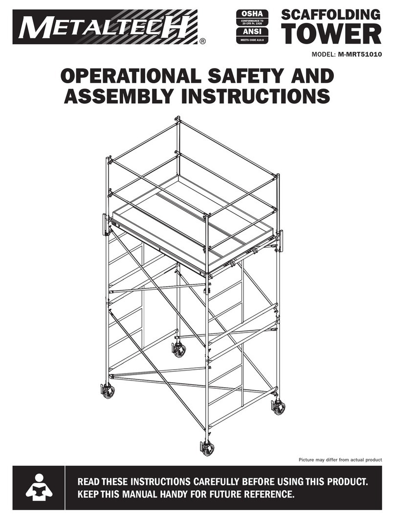 MetalTech M-MRT51010 User manual