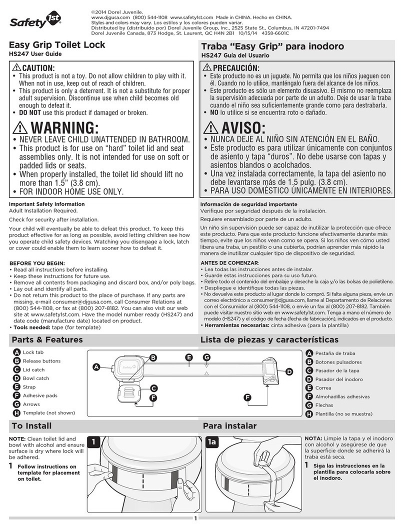 Safety 1st HS247 User manual