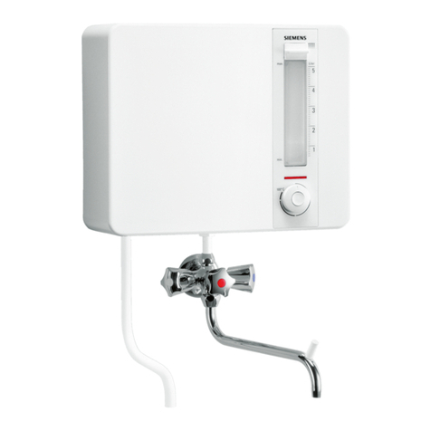 Siemens BK 20100 Operating and installation instructions