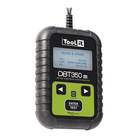 GYS Toolit DBT 350 User manual
