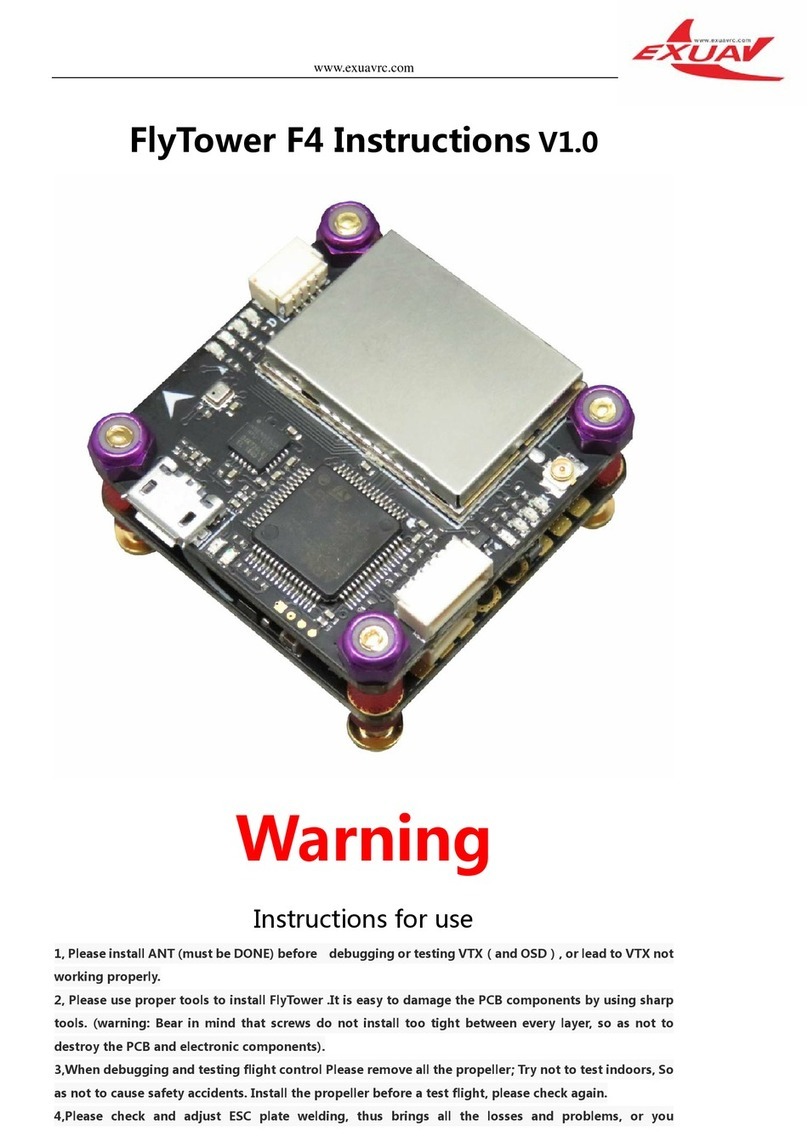 Exuav FlyTower F4 User manual