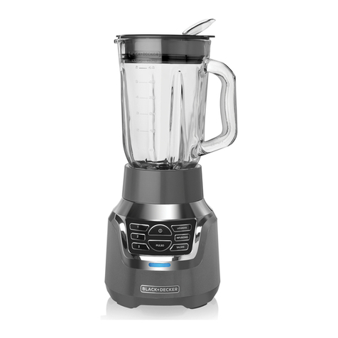 BLACK DECKER BL1350G use and care manual