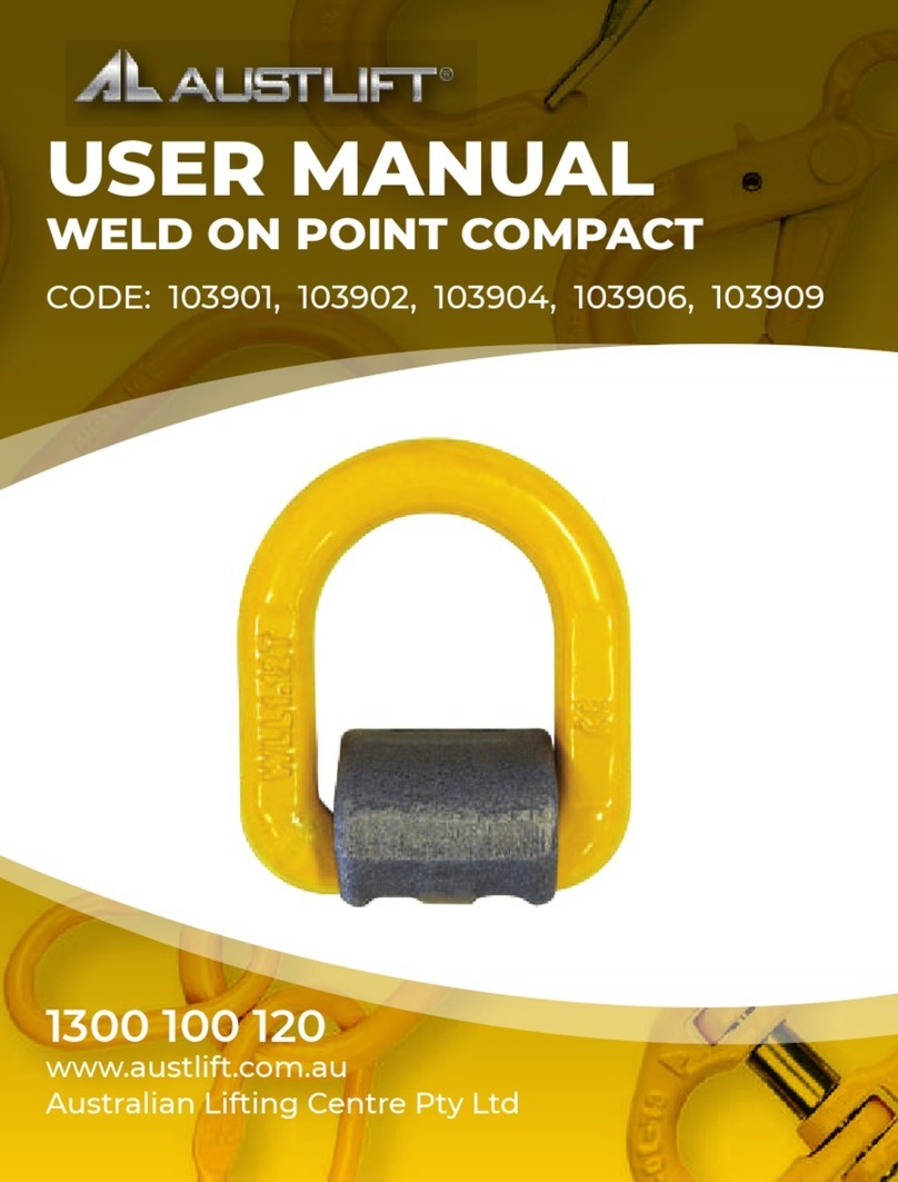Austlift 103901 user manual
