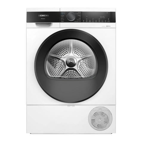 Siemens WQ33G2CEDN User manual and installation instructions