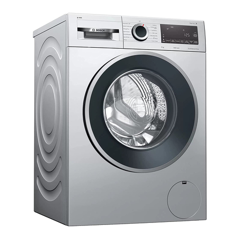 Bosch WGG244MASN User manual and installation instructions