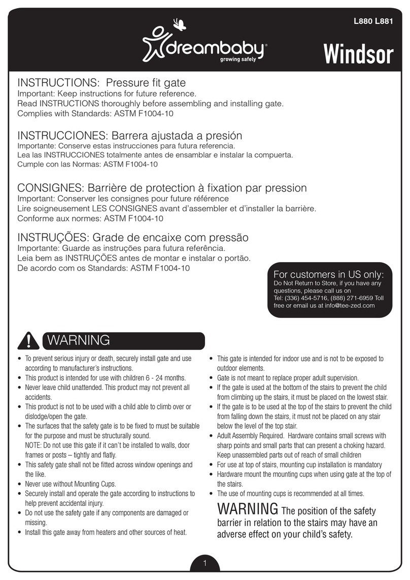 dreambaby Windsor L880 User manual