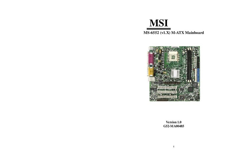 MSI MS-6552 manual