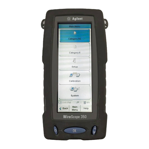 Agilent Technologies WireScope 350 user guide