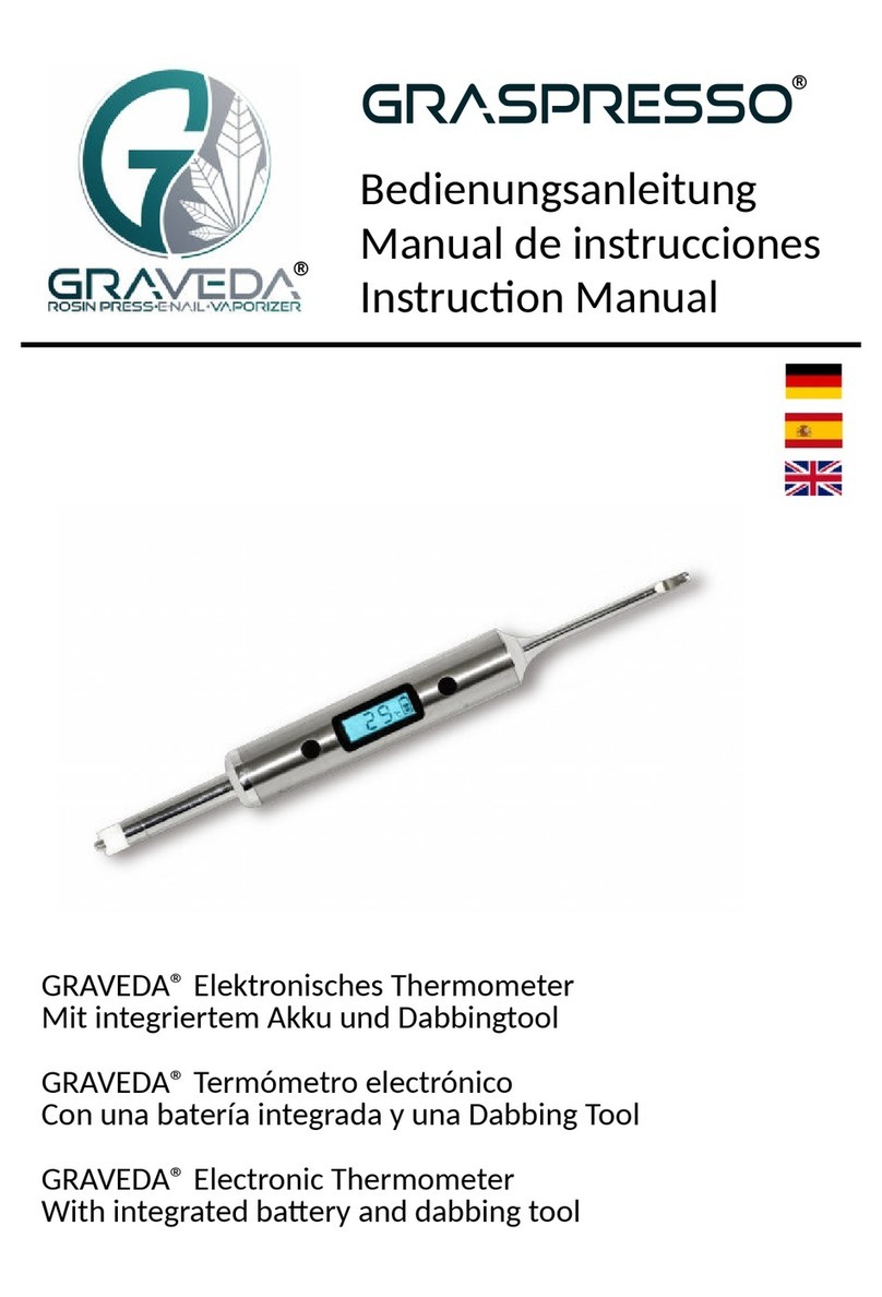 GRAVEDA GRASPRESSO User manual