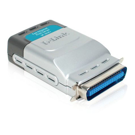 D-Link Epress EtherNetwork DP-301P+ User manual
